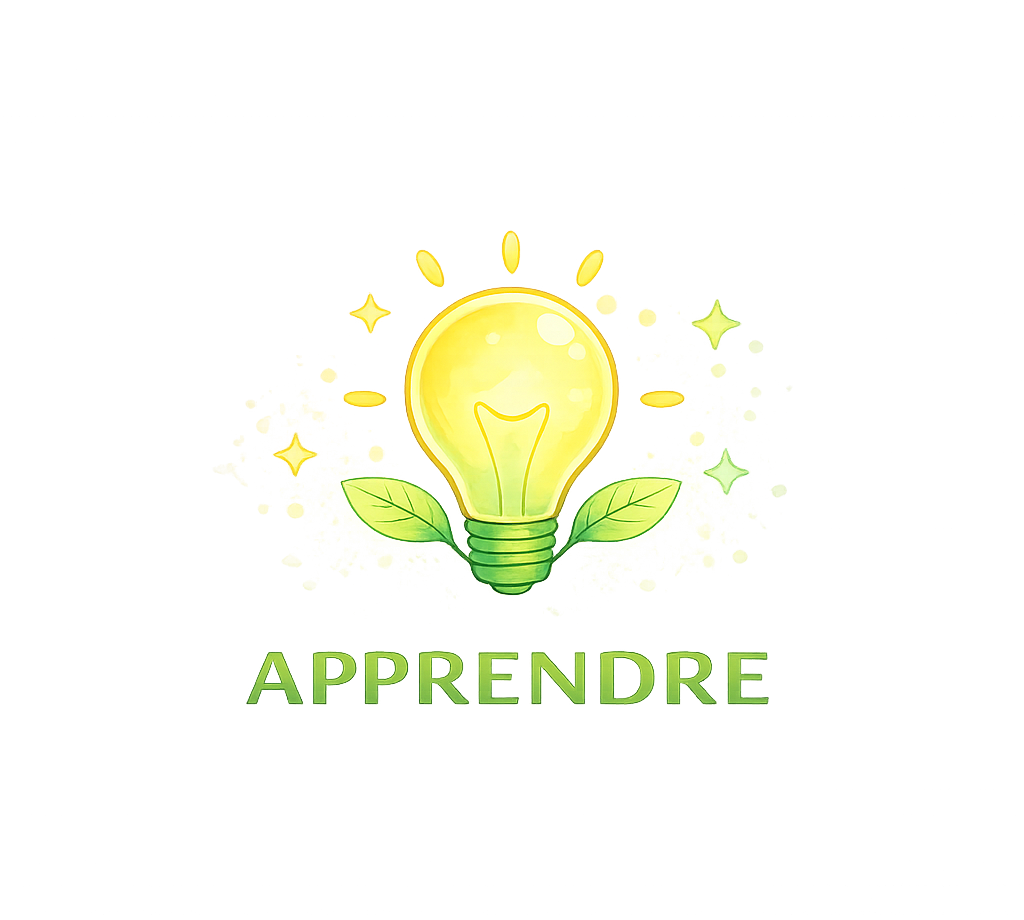 Ampoule symbolisant l’apprentissage et la curiosité